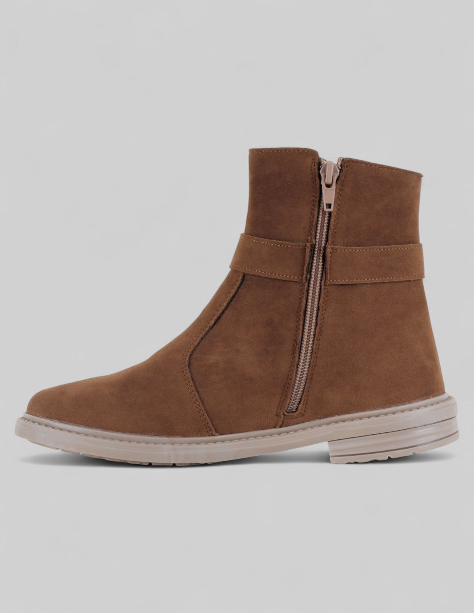 Botas casuales Bike en Textil – Café