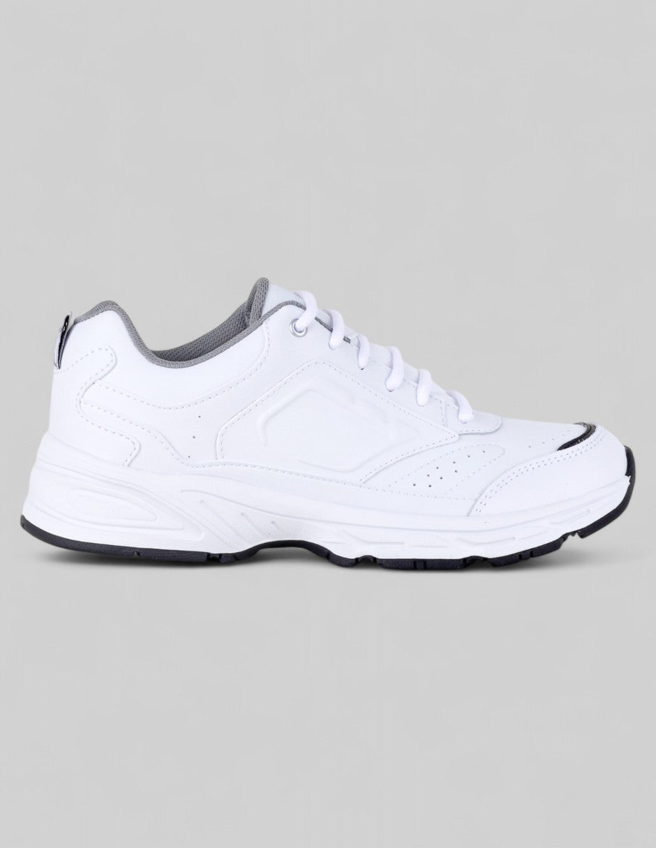 Tenis tipo deportivo A&P en Piel vegana – Blanco