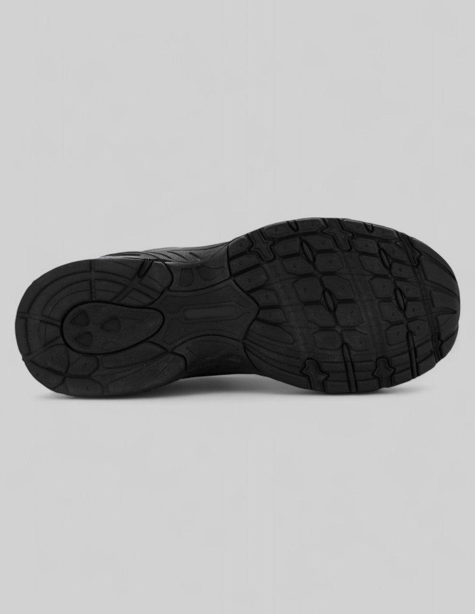 Tenis tipo deportivo A&P en Piel vegana – Negro