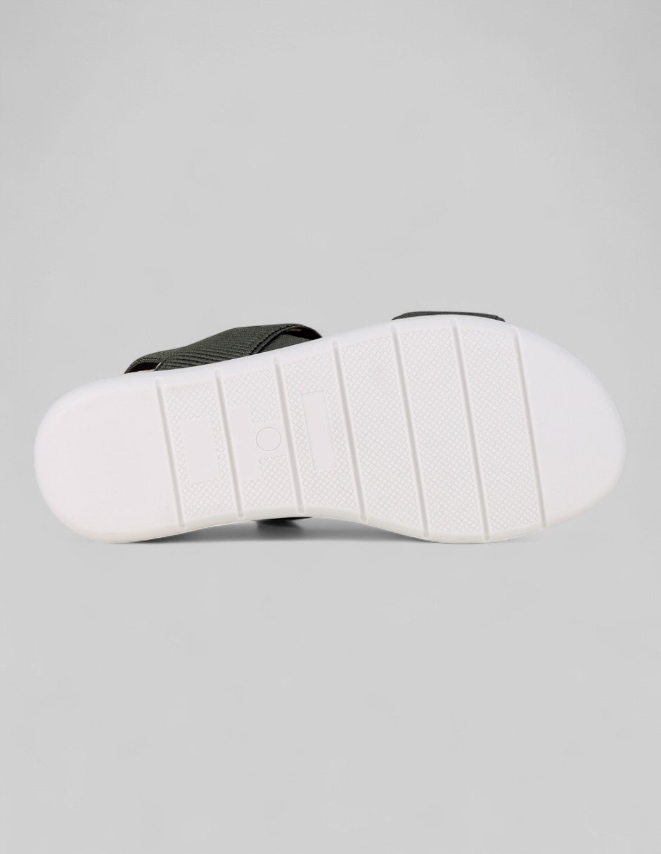 Sandalias con plataforma Soft en Textil – Verde