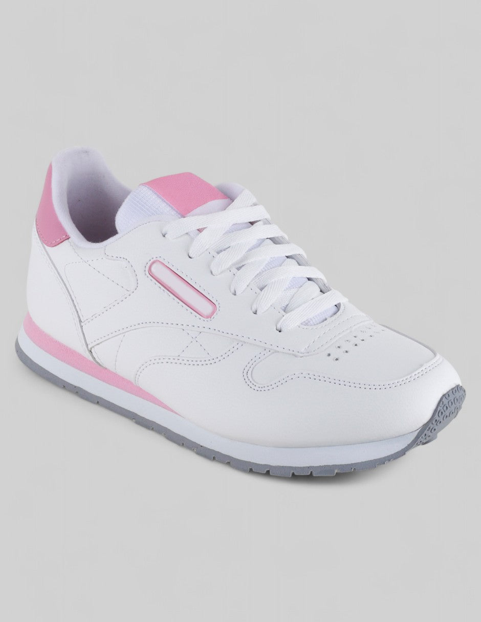 Tenis tipo deportivo Exterior Piel vegana Color Blanco Para Mujer De RBCOLLECTION