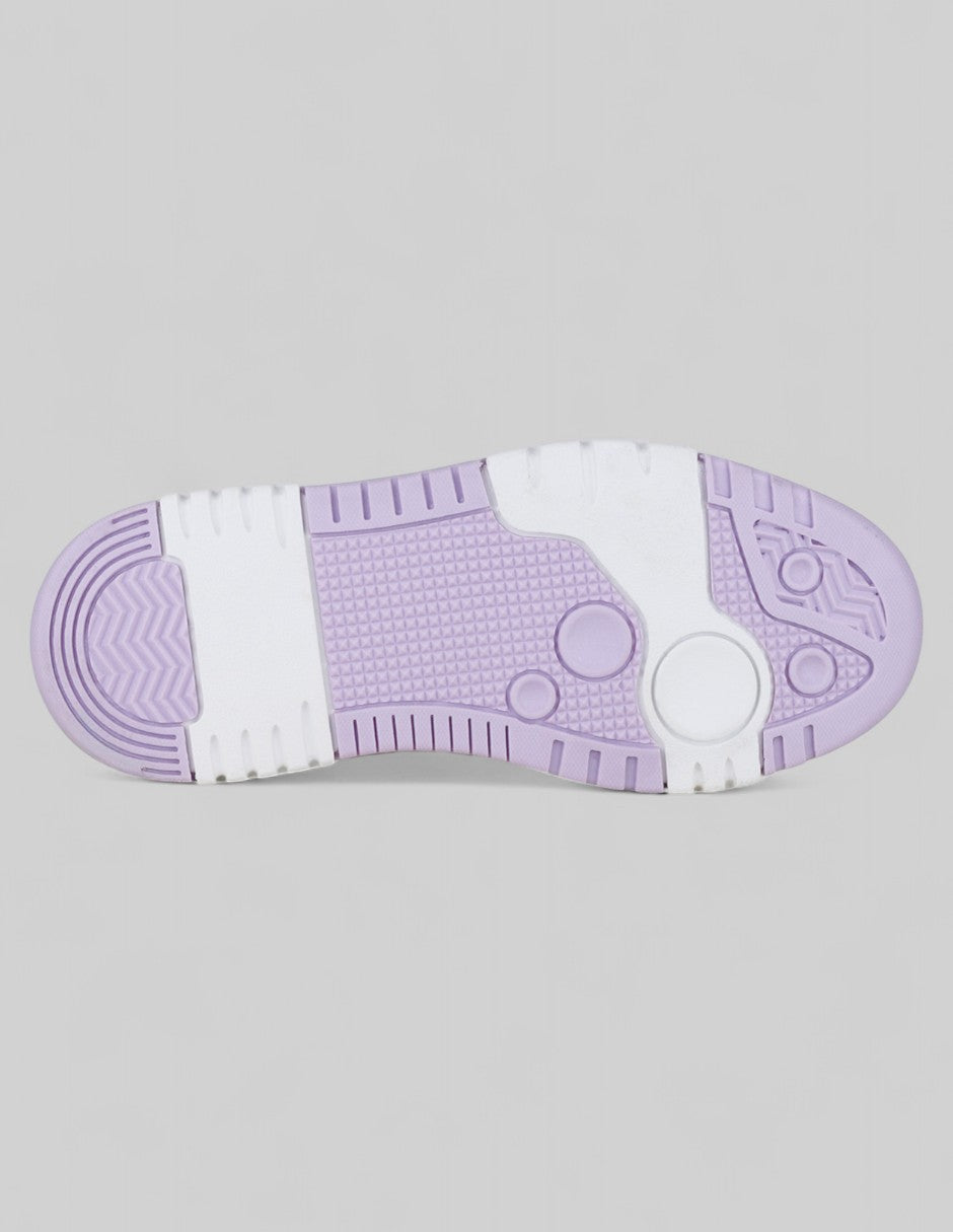 Tenis sin cordones  Urban en Piel vegana – Blanco