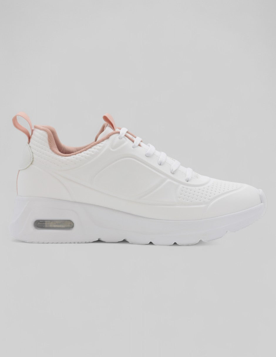 Tenis tipo deportivo  Agle en Sintético – Blanco