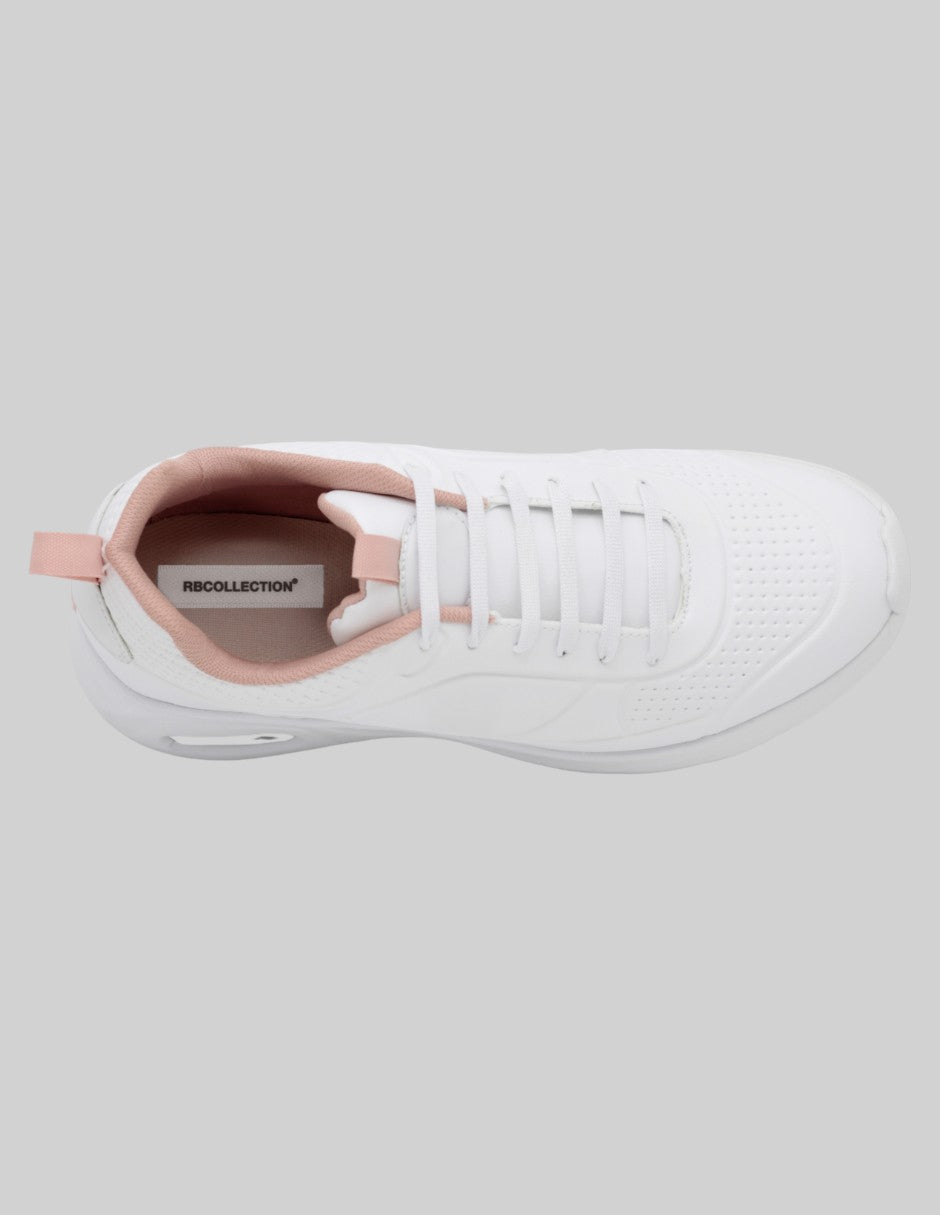 Tenis tipo deportivo   Agle en Sintético – Blanco