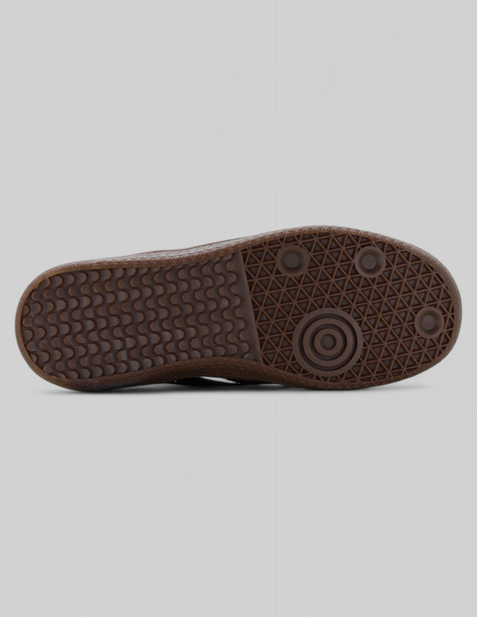 Tenis con cordones Sam en Piel vegana – Gris