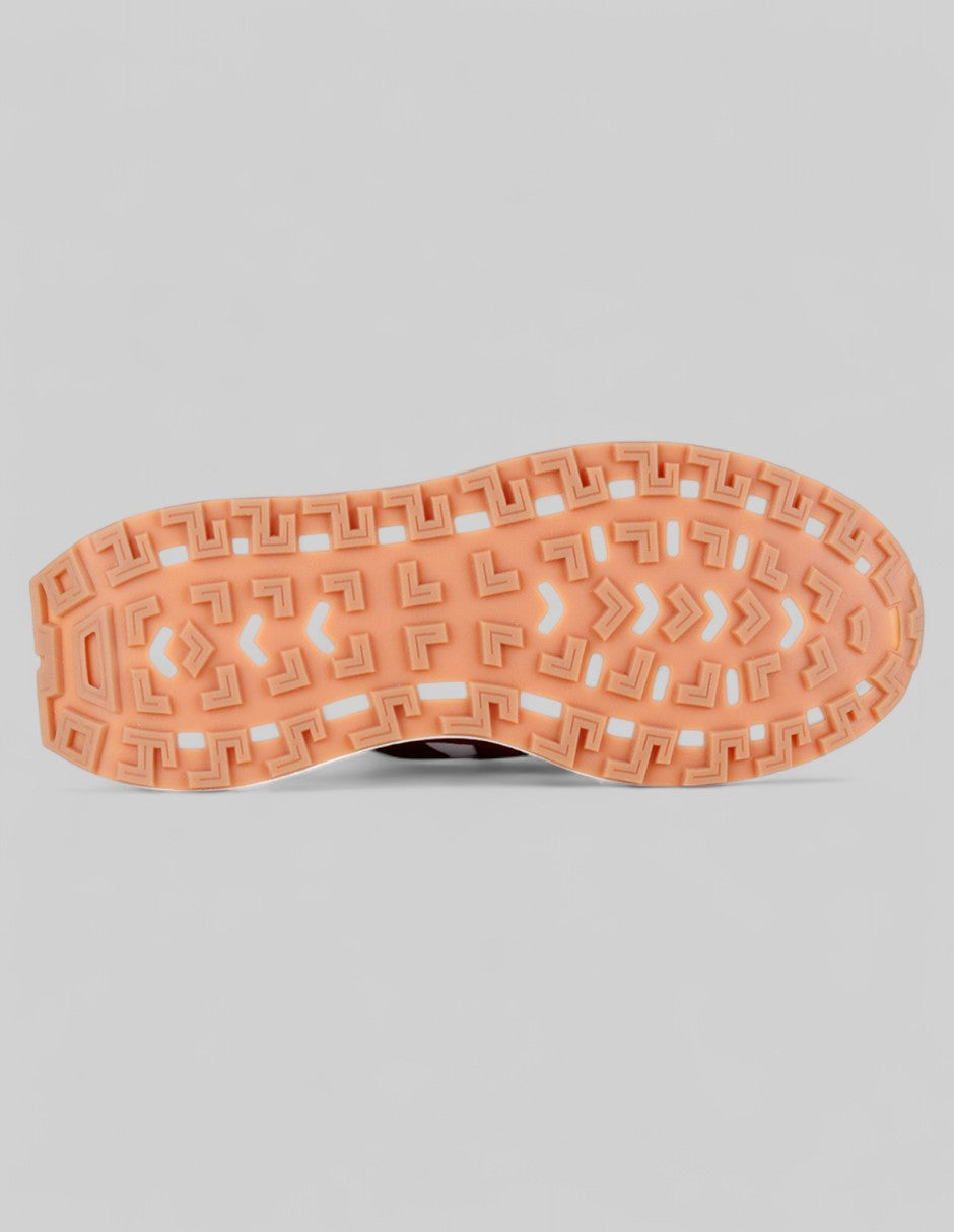 Tenis con cordones Highline en Piel vegana – Blanco