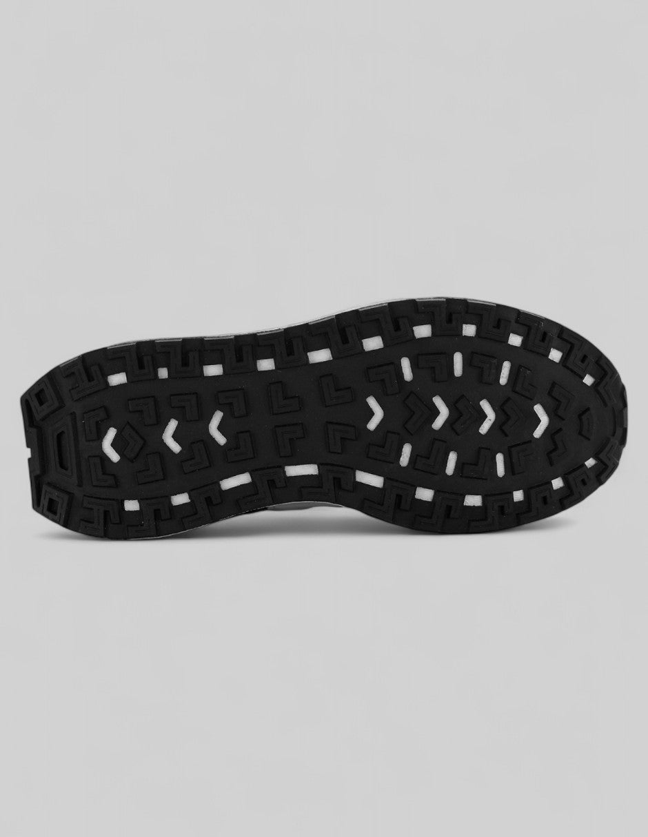 Tenis tipo Deportivo Highline en Piel vegana – Negro