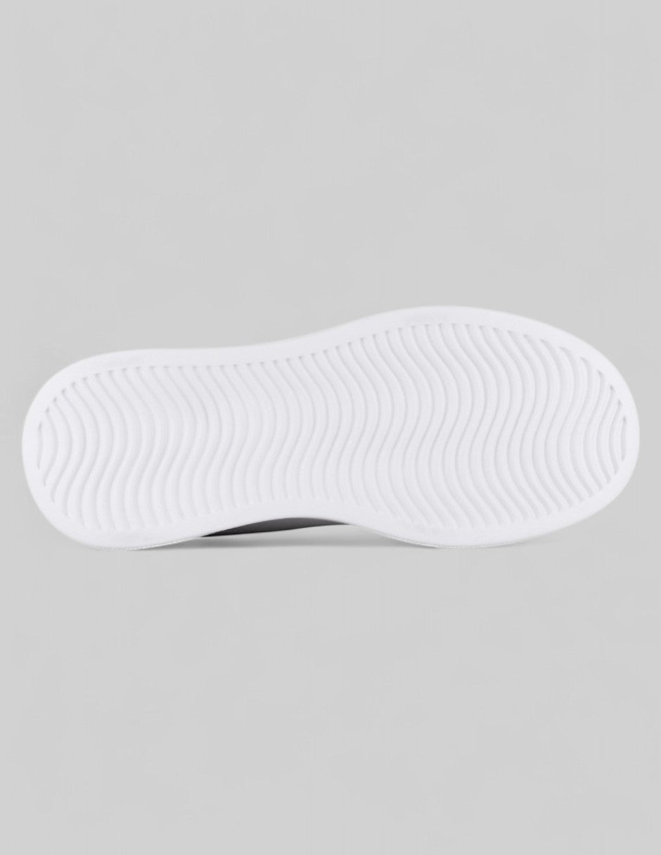 Tenis con cordones  Urban en Piel vegana – Blanco
