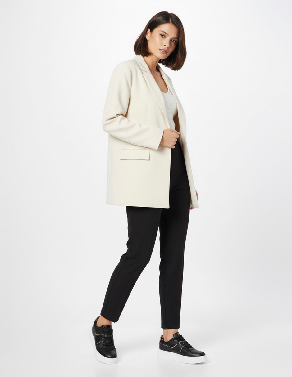 Tenis con cordones  Urban en Piel vegana – Negro