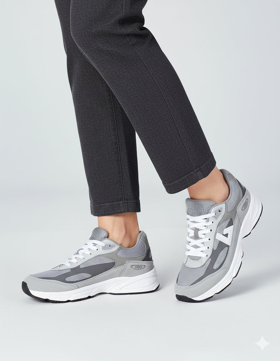 Tenis tipo deportivo A&P en Textil – Gris