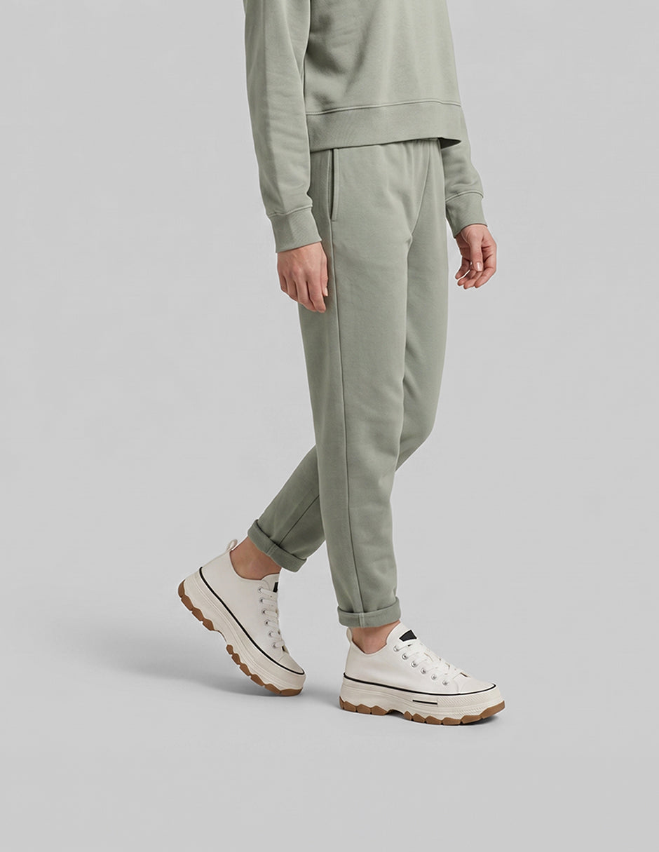 Tenis con cordones  Play en Textil – Blanco