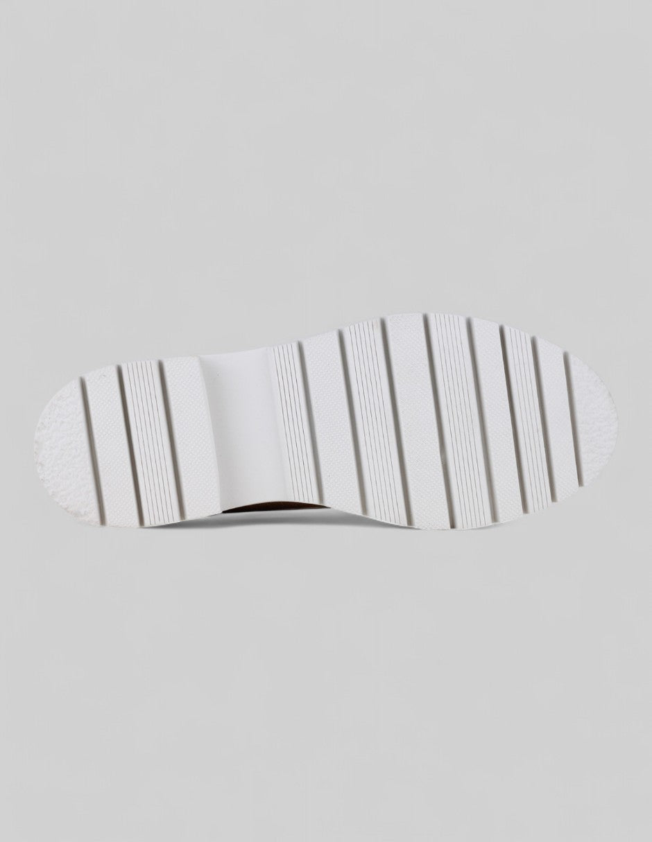 Mocasines Classy en Textil – Beige