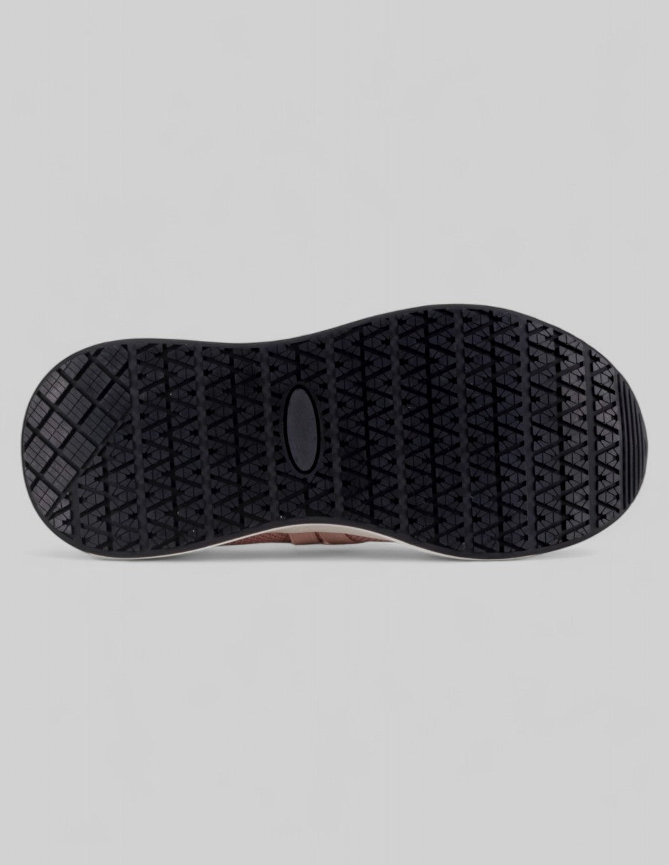Tenis sin cordones Confort en Textil – Rosa