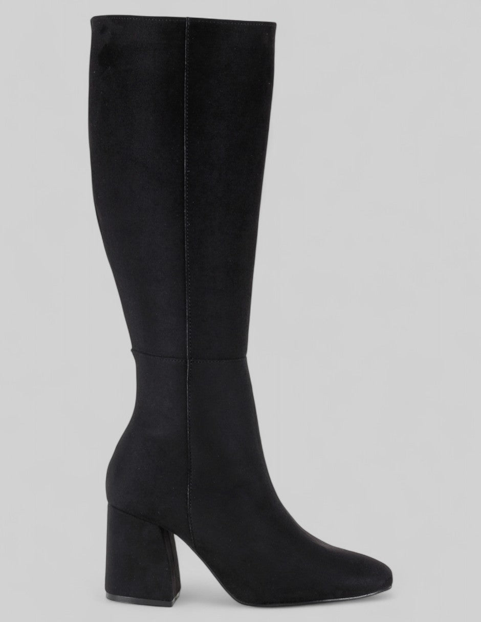 Botas altas Hella en Textil – Negro