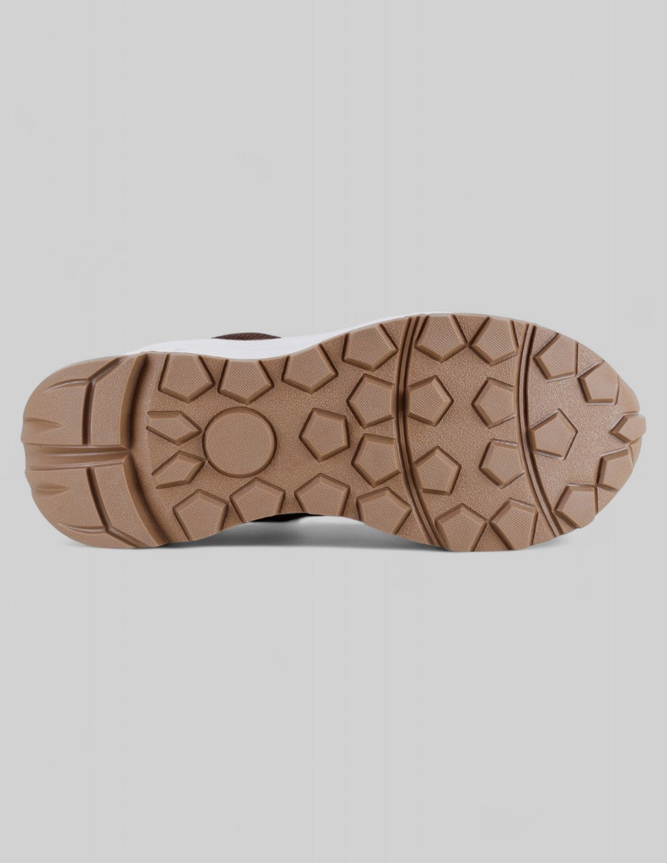 Tenis tipo deportivo  Star en Textil – Café