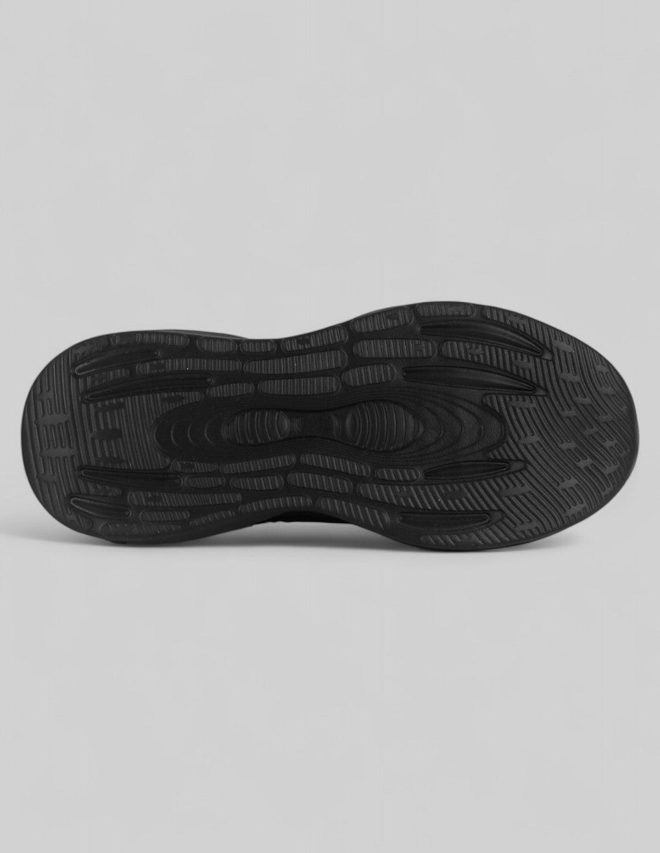 Tenis tipo deportivo Urban en Textil – Negro