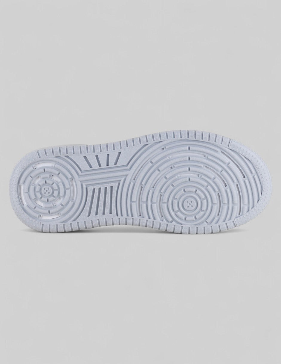 Tenis con cordones Urban en Piel vegana – Azul