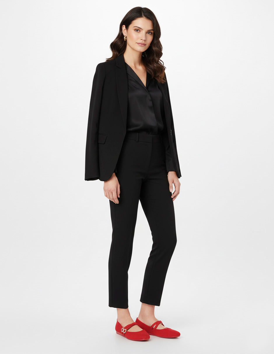 Mary jane Jone en Textil – Rojo