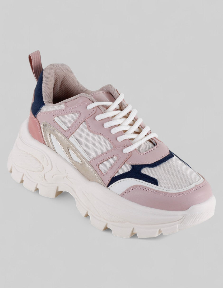 Tenis tipo deportivo Exterior Textil Color Multicolor Para Mujer De RBCOLLECTION