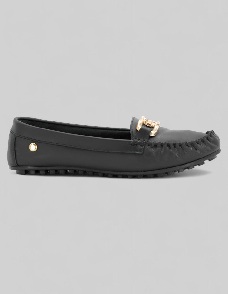 Mocasines Hand made en Piel – Negro