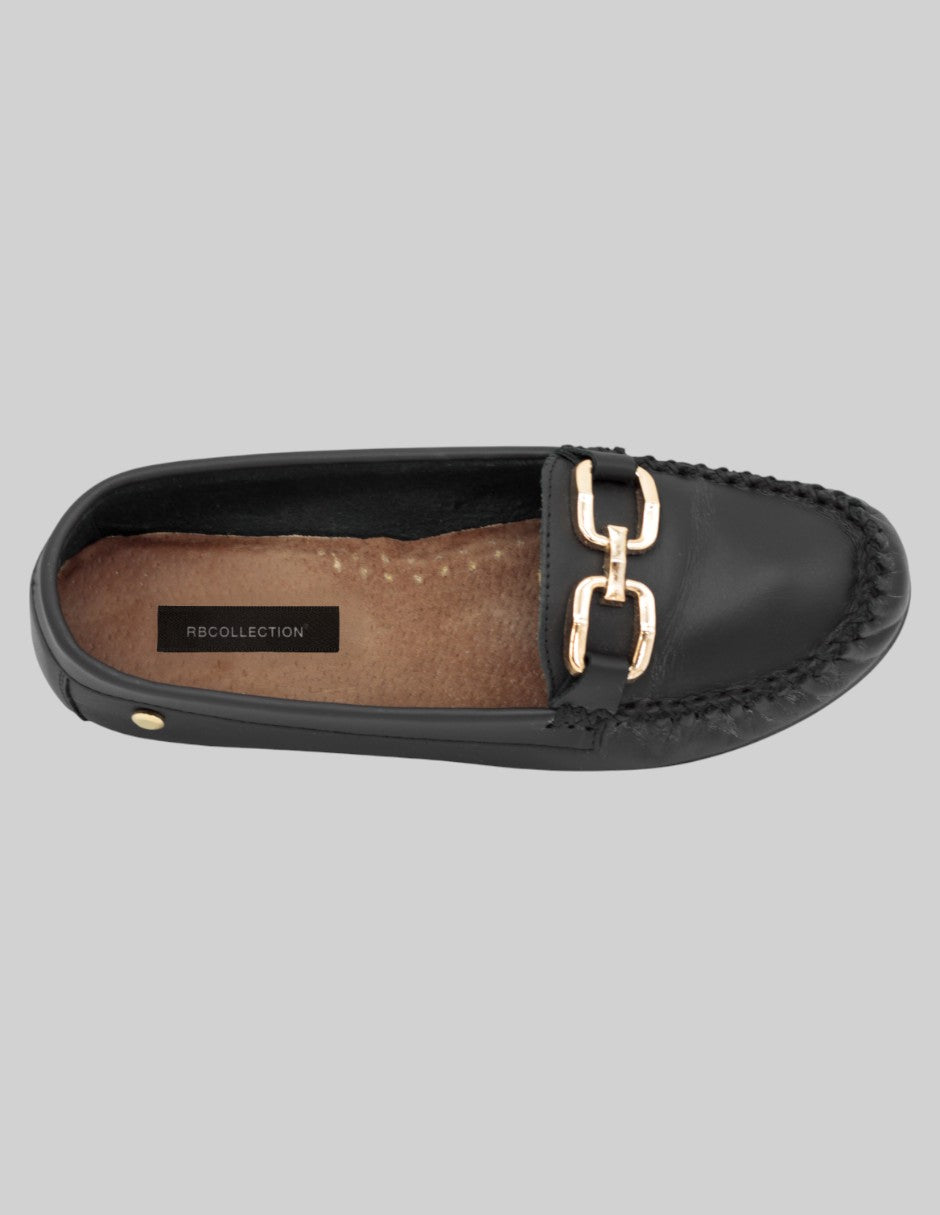 Mocasines Hand made en Piel – Negro