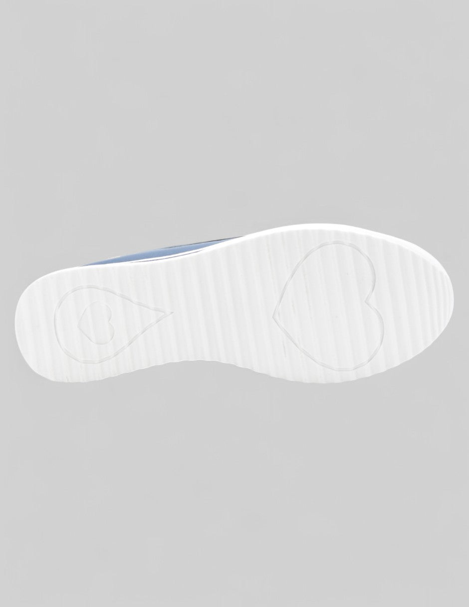 Mocasines Hand made en Piel – Azul