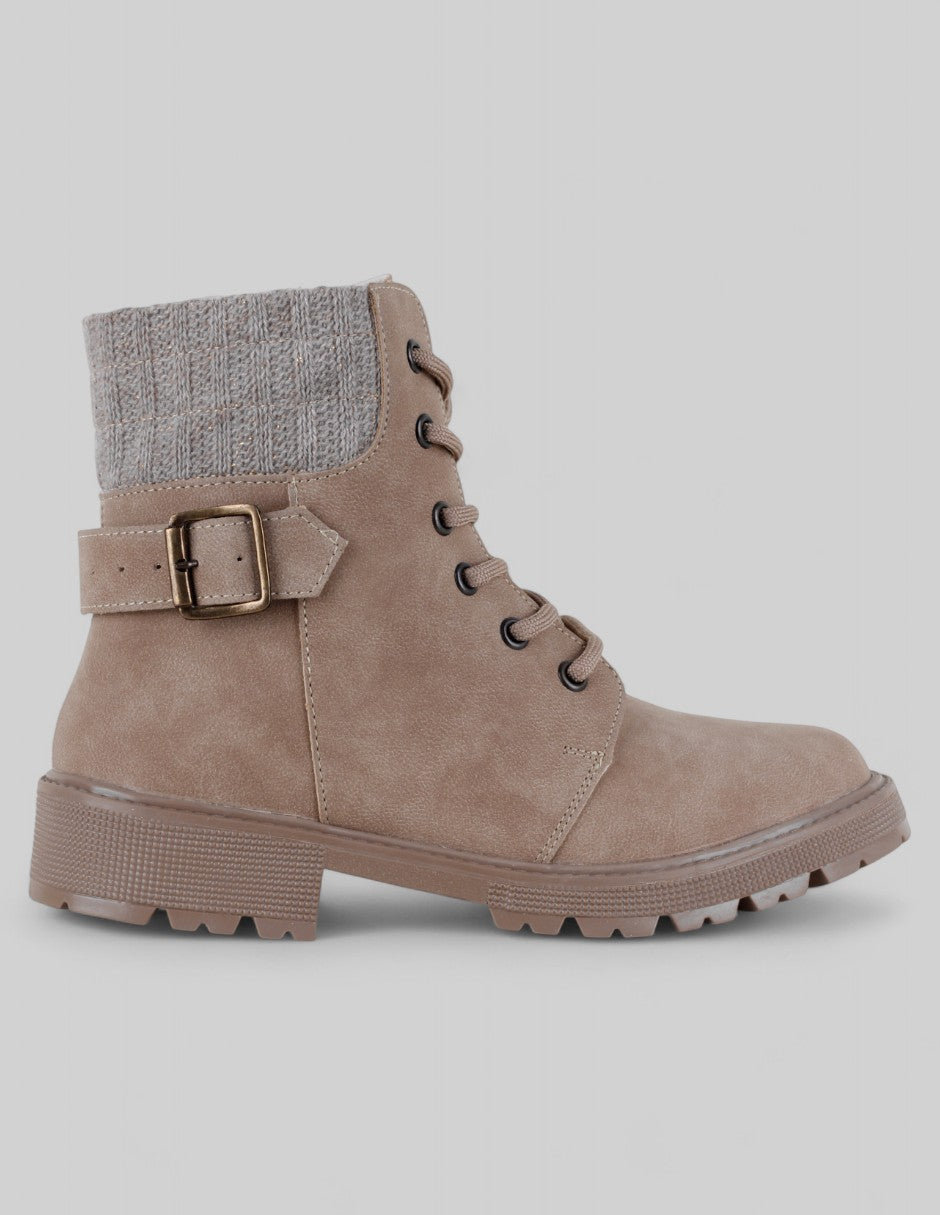 Botas casuales Bike en Sintético – Beige