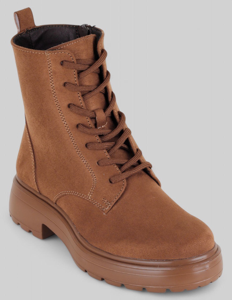 Botas casuales Exterior Gamuza Color Café Para Mujer De RBCOLLECTION