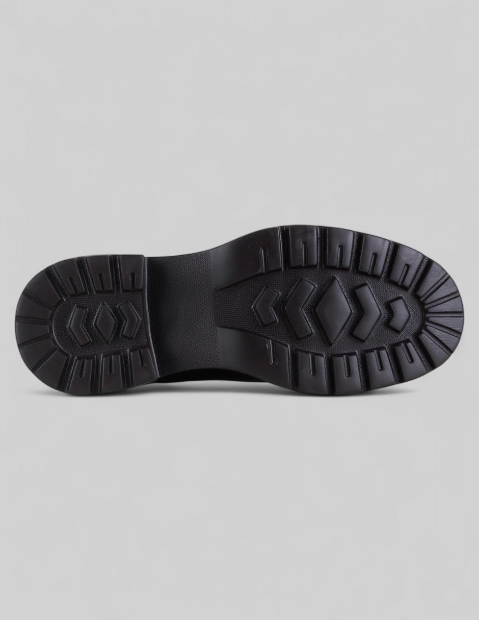Botas casuales Bike en Piel vegana – Café