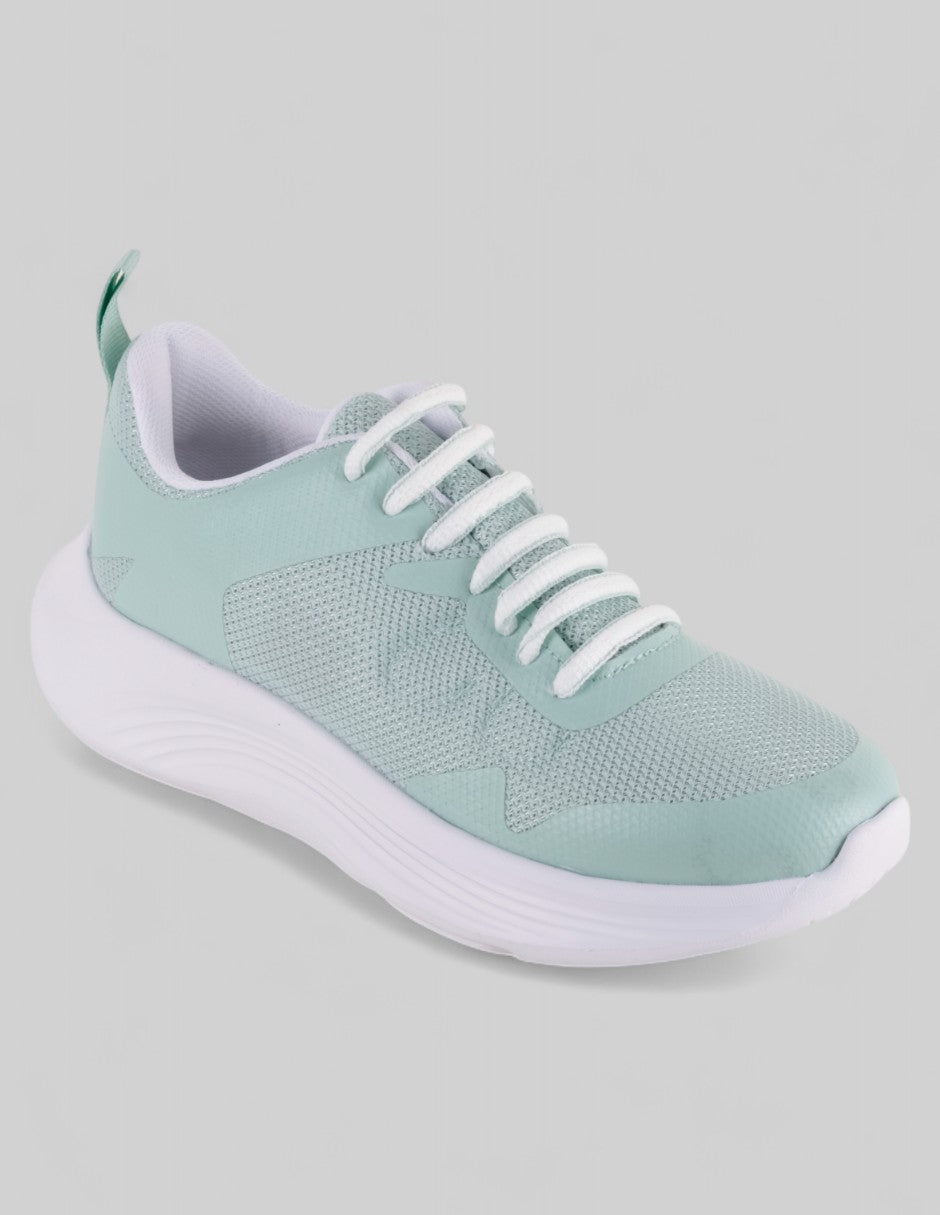 Tenis para entrenamiento Exterior Sintético Color Verde Para Mujer De RBMOVE