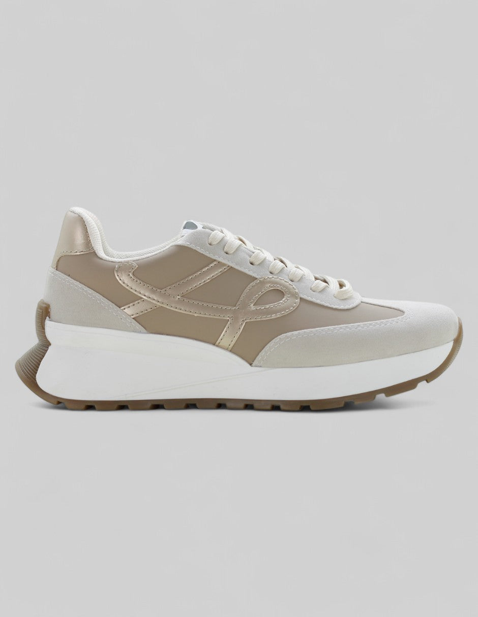 Tenis tipo deportivo  Highline en Sintético – Café