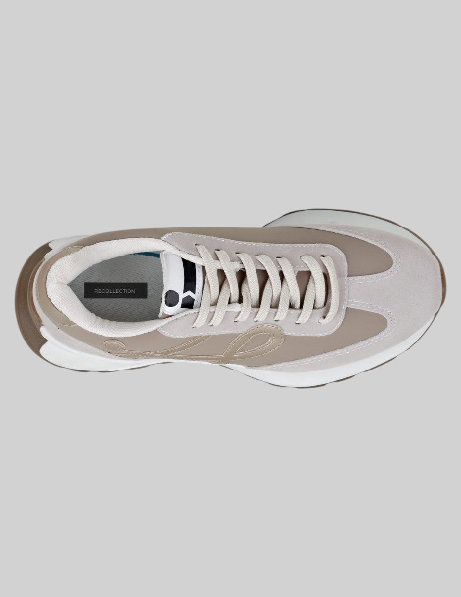 Tenis tipo deportivo  Highline en Sintético – Café