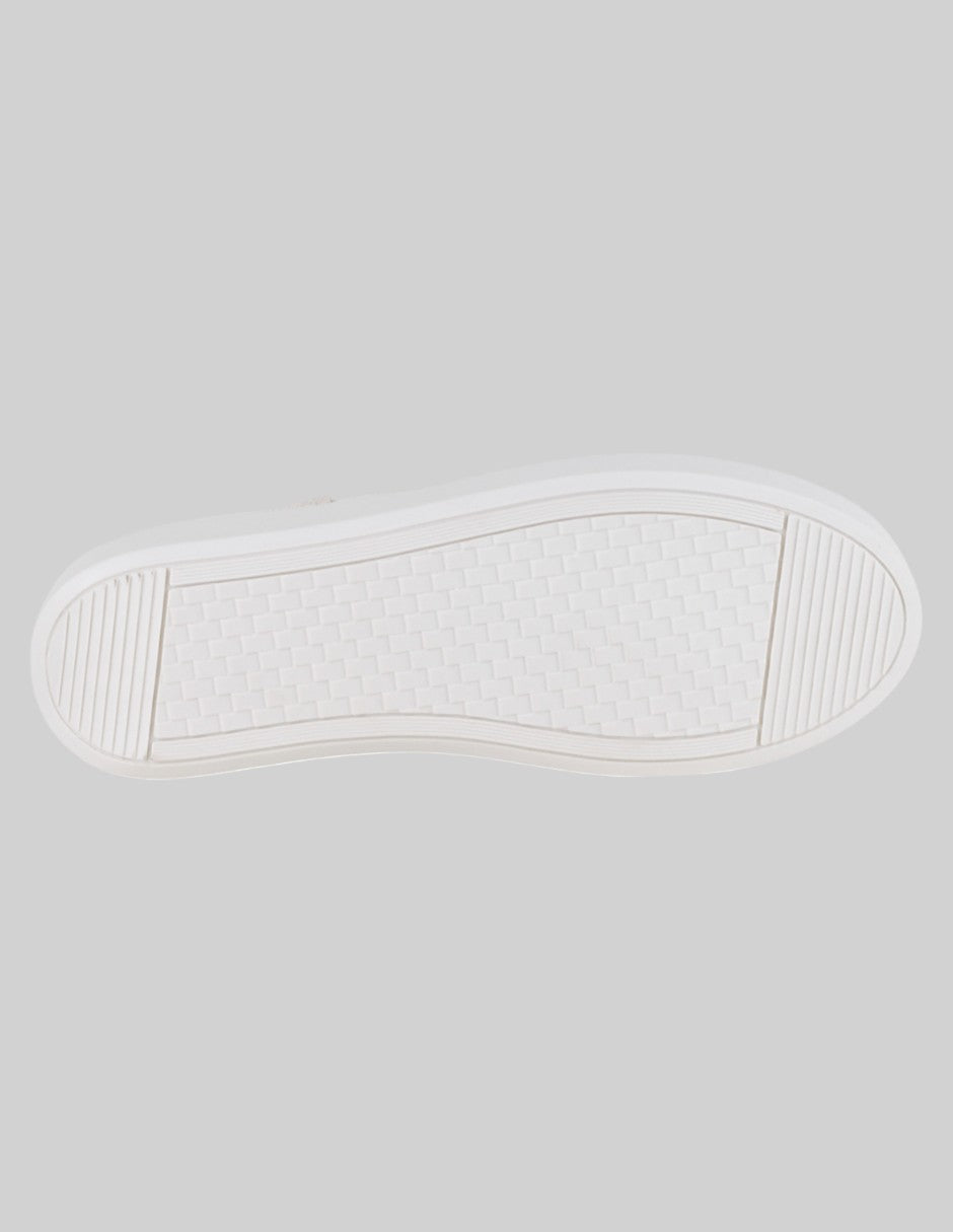 Tenis con cordones Urban en Piel vegana – Beige