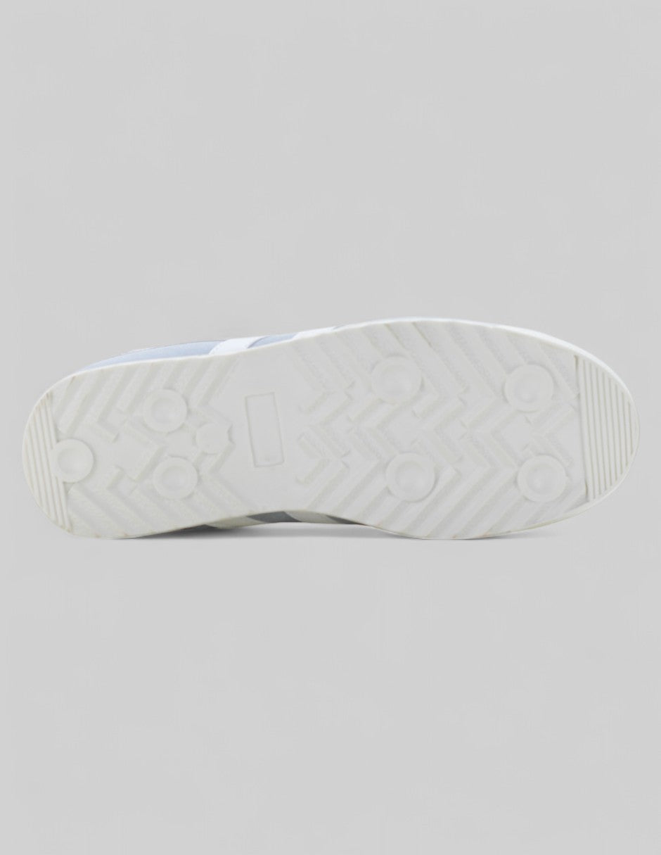 Tenis con cordones Sam en Piel vegana – Azul