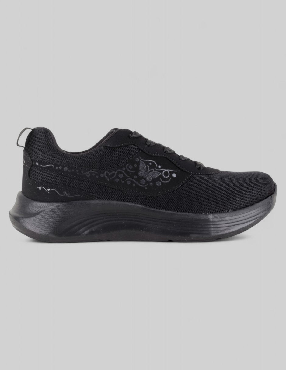 Tenis para entrenamiento Sport en Textil – Negro