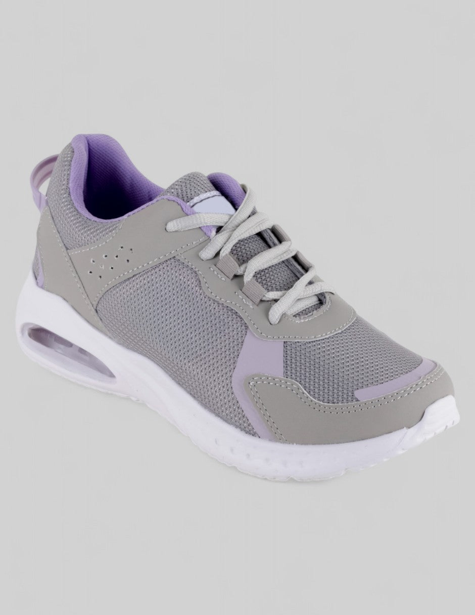 Tenis para entrenamiento Exterior Textil Color Gris Para Mujer De RBMOVE