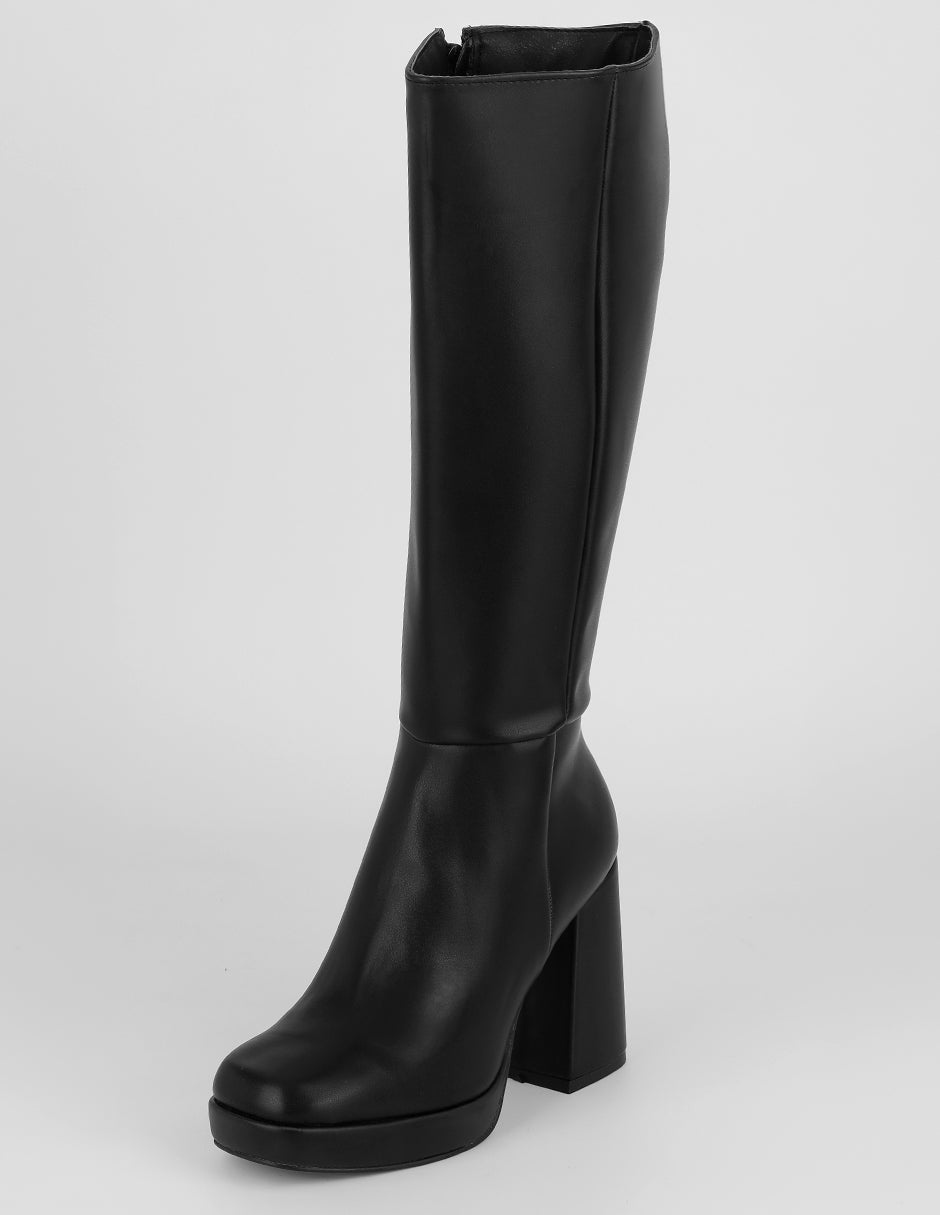 Botas casuales Hella en Piel vegana – Negro