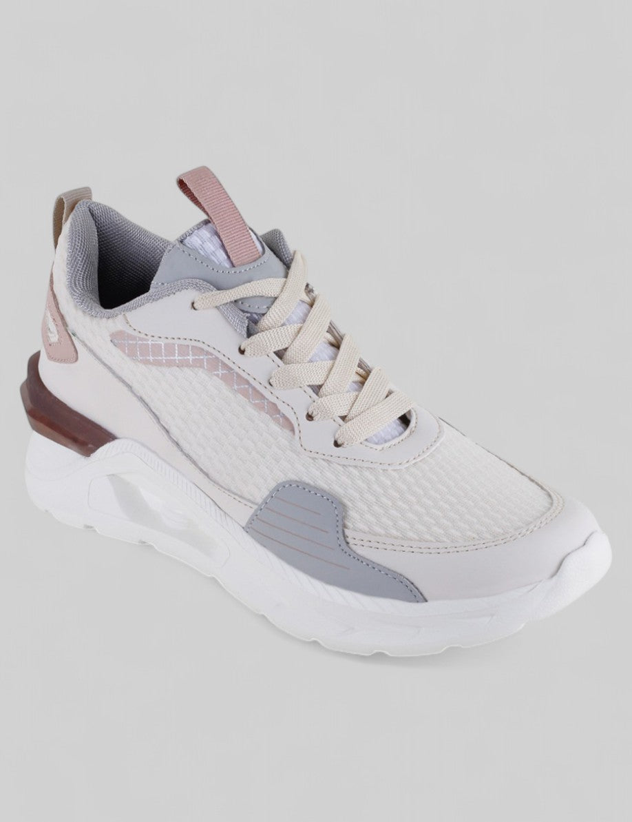 Tenis para entrenamiento Exterior Textil Color Beige Para Mujer De RBMOVE
