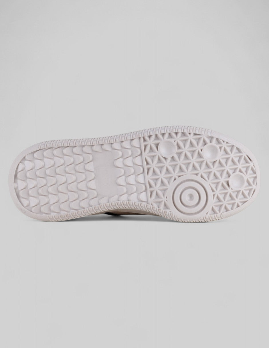 Tenis con cordones Beat en Piel vegana – Beige