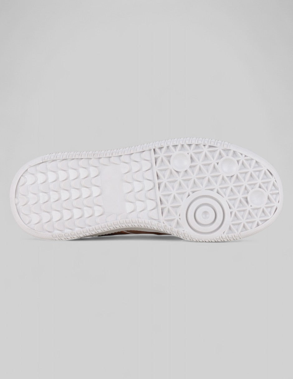 Tenis con cordones Beat en Piel vegana – Café