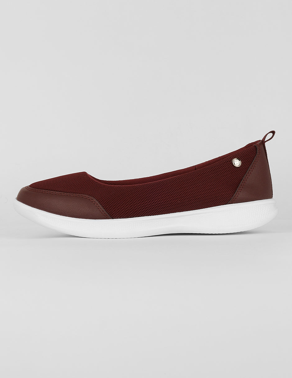 Zapatos de confort Exterior Textil Color Rojo Para Mujer De RBCOLLECTION