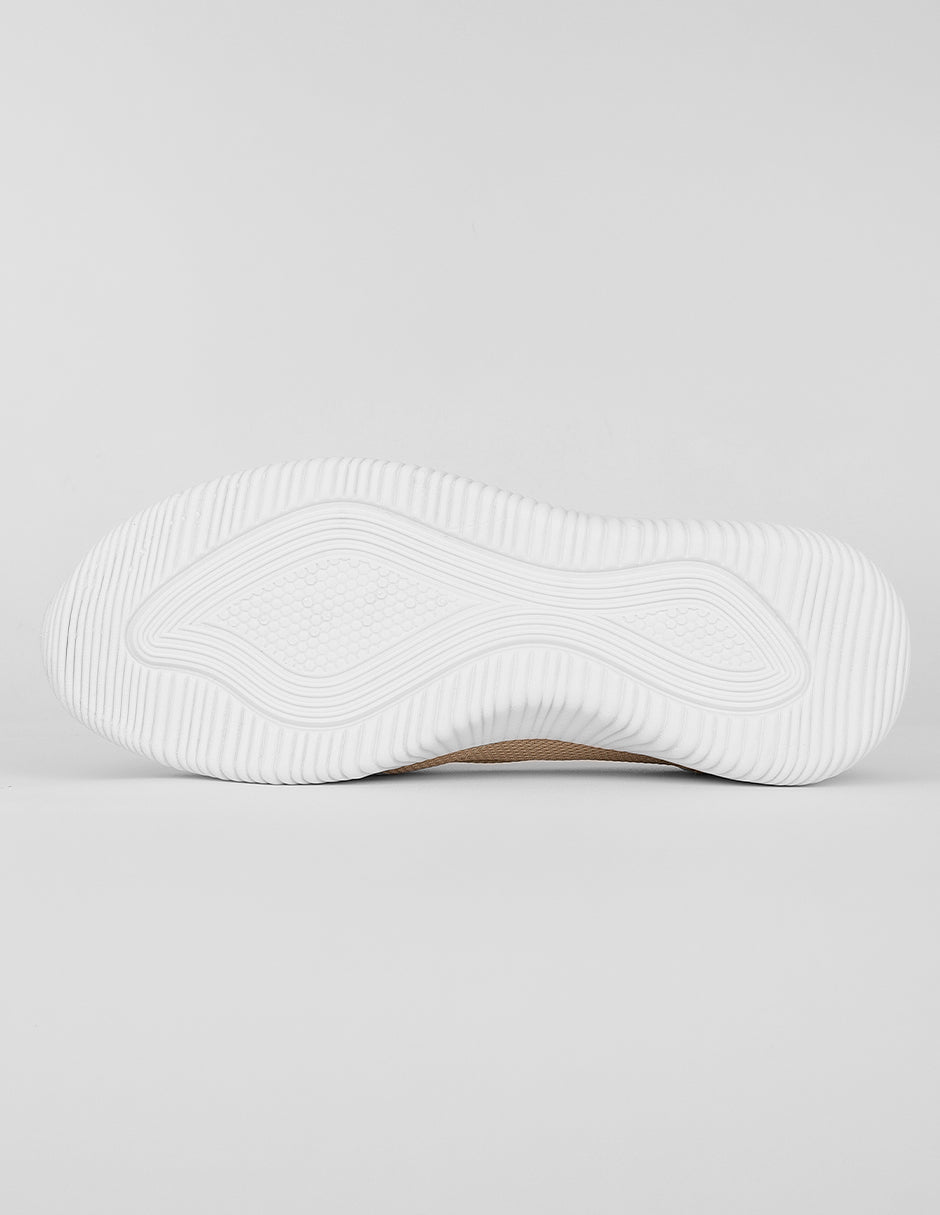 Mocasines Comfy en Textil – Beige