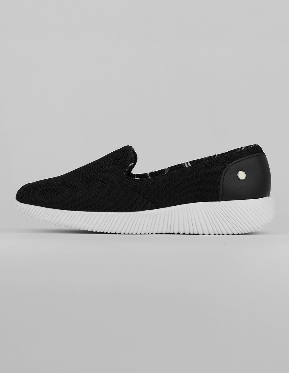 Zapatos de confort Exterior Textil Color Negro Para Mujer De RBCOLLECTION