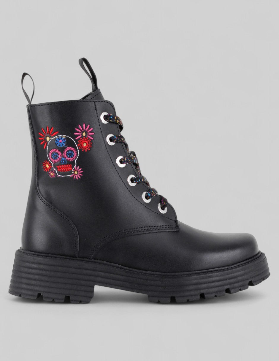 Botas casuales Bike en Sintético – Negro