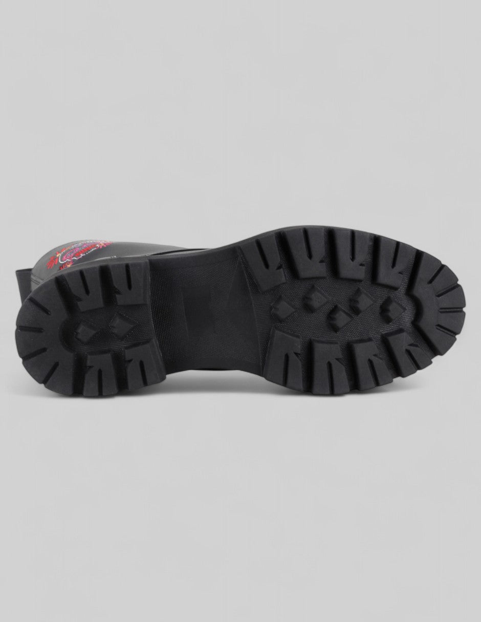 Botas casuales Bike en Sintético – Negro