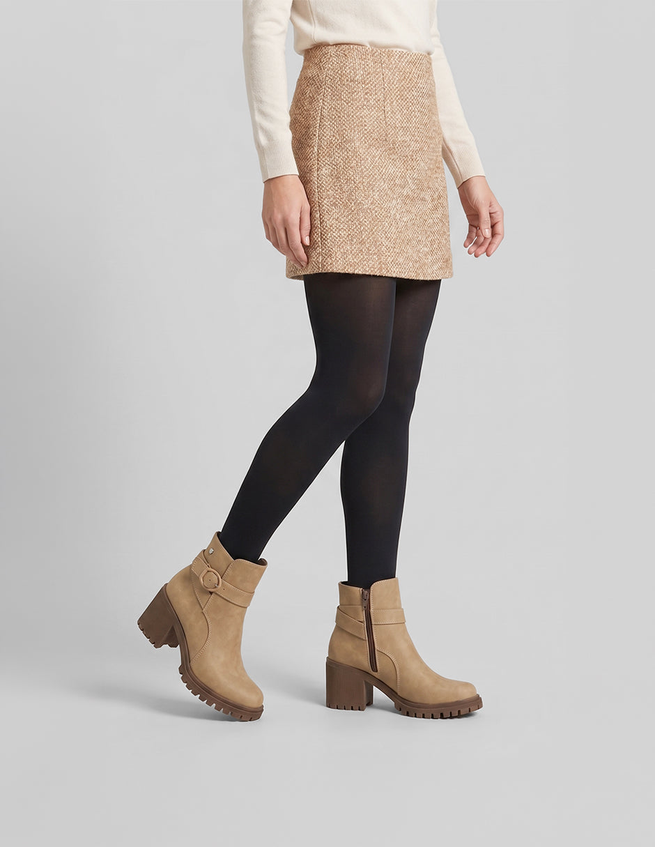 Botas casuales Arora en Piel vegana – Café