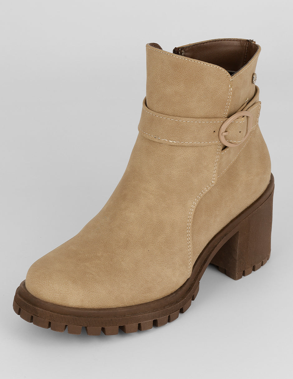 Botas casuales Aurora en Piel vegana – Café