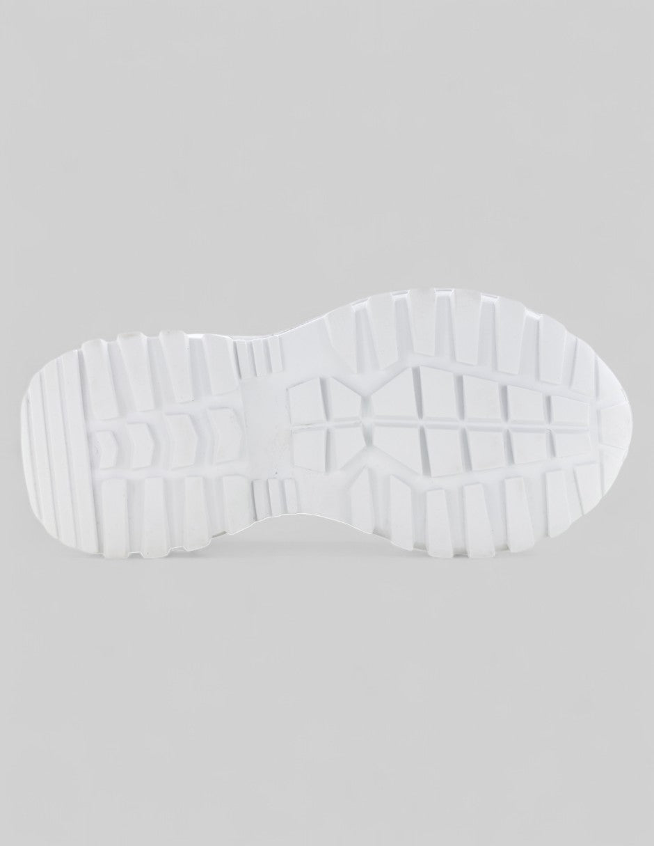 Tenis tipo deportivo  Chunk en Piel vegana – Animal print