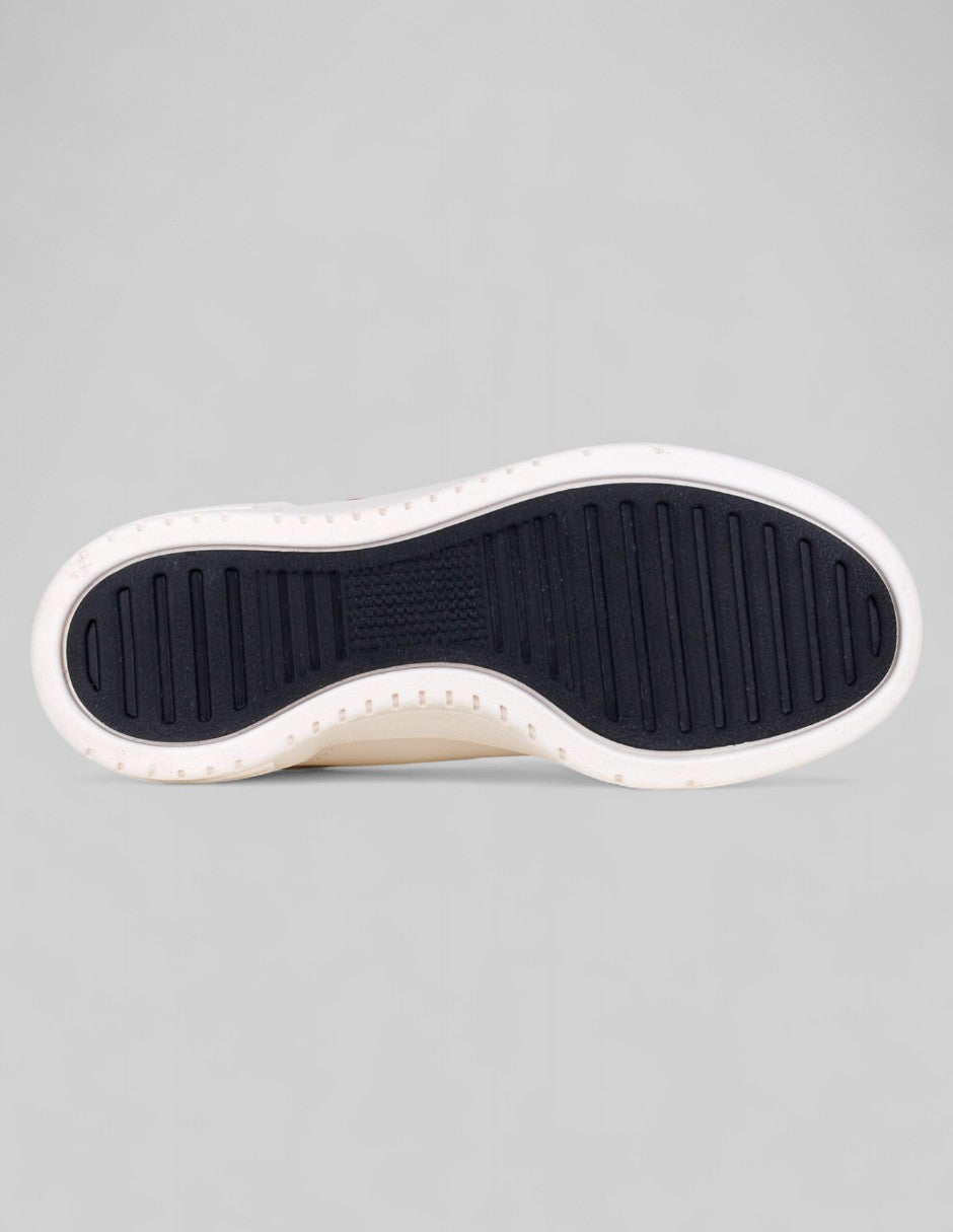 Tenis con cordones  Sour kiss en Piel vegana – Blanco