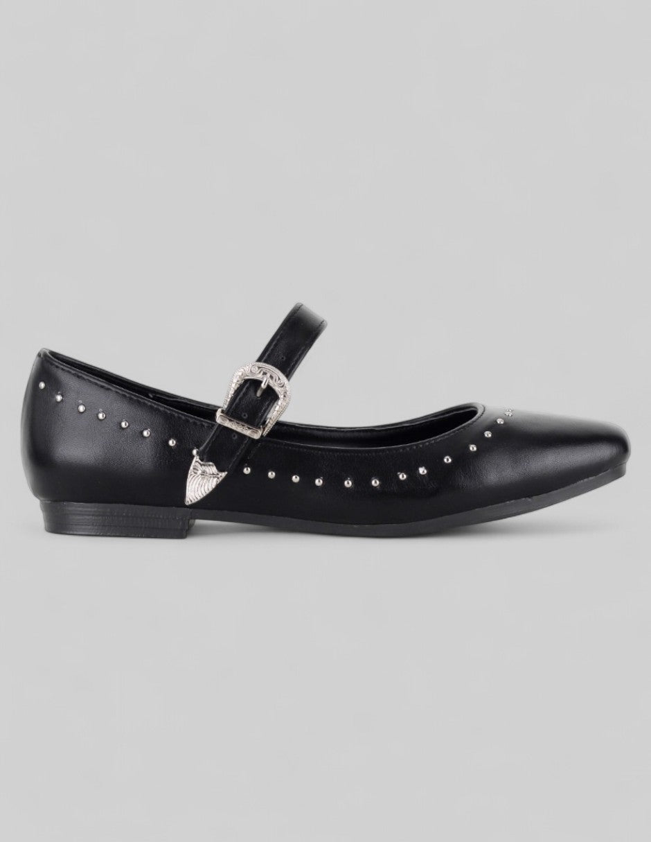 Mary jane Nature en Piel vegana – Negro